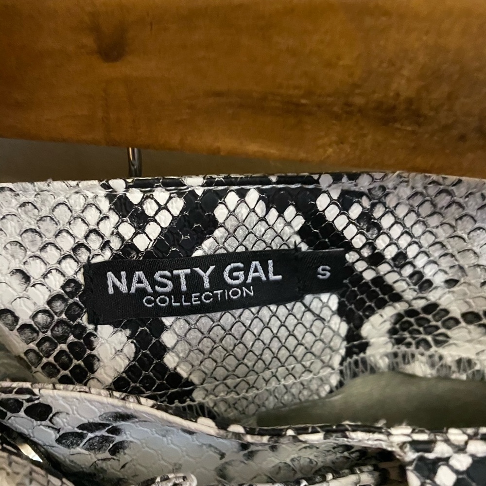 Snake skin skirt